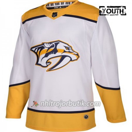 Barn Ishockey Nashville Predators Tröja Blank Adidas Vit Authentic